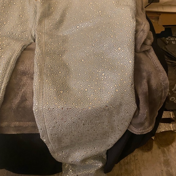 AKIRA Silver Heeled Boots - Picture 5 of 5